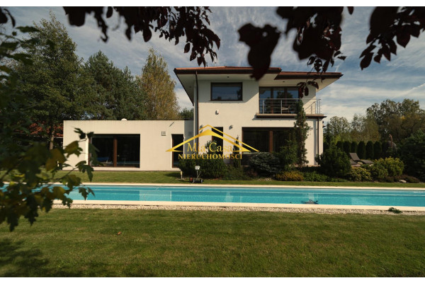 grodziski, Grodzisk Mazowiecki, Luksusowy o nowoczesnym wnętrzu dom z basenem